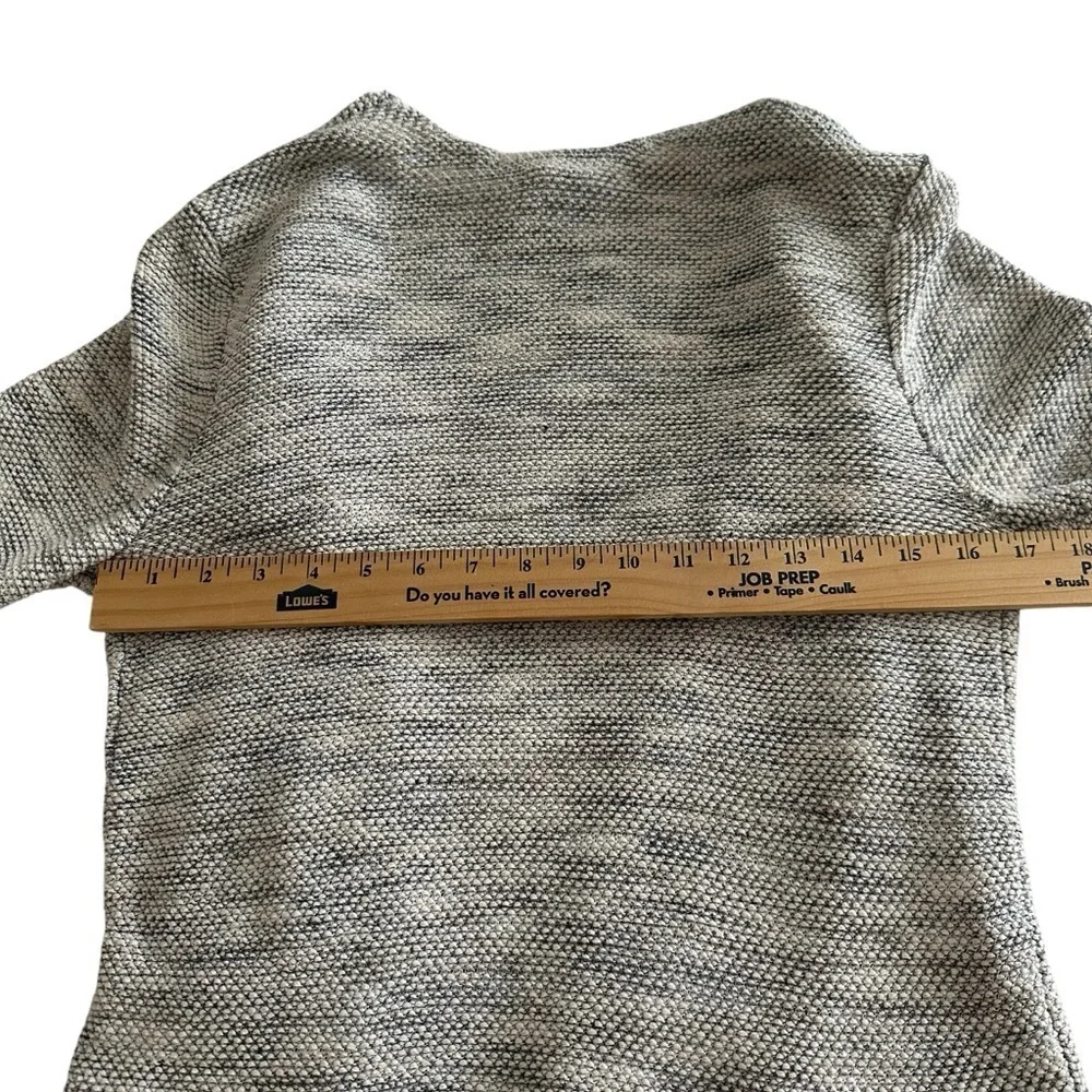 Joie Nalah B Tweed Open Fron Cardigan in Smokey gray tones